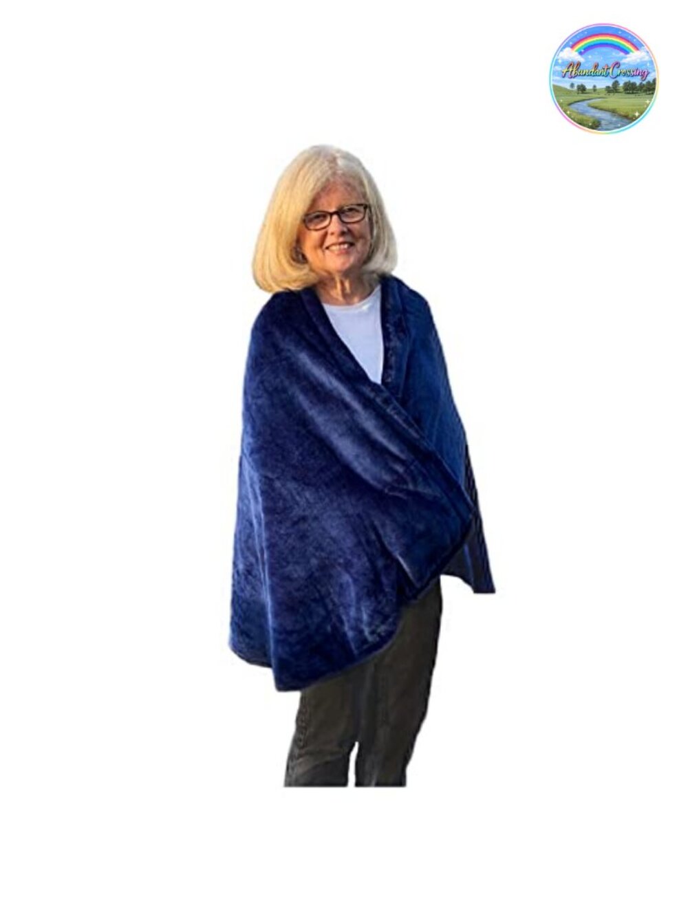 Fleece Cape Poncho Shawl Collar Loose Fit Easy On Off Warm